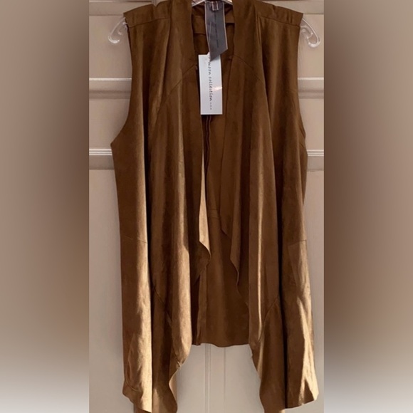 BRAND NEW‼️New Moon Collection Faux Vest L - Picture 2 of 4